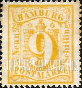 FindYourStampsValue: Value Numeral on Arms
