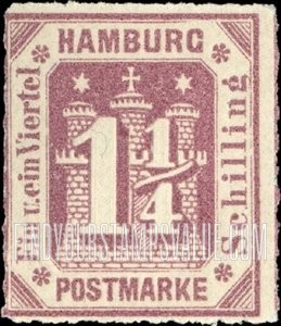 FindYourStampsValue: Value Numeral on Arms