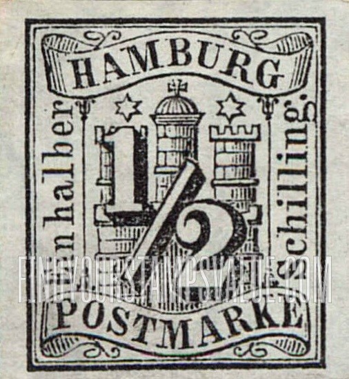 FindYourStampsValue: Value Numeral on Arms