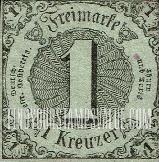 FindYourStampsValue: Numeral in circle