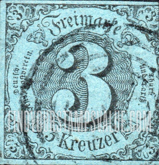 FindYourStampsValue: Numeral in circle