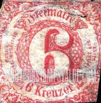 FindYourStampsValue: Numeral in circle