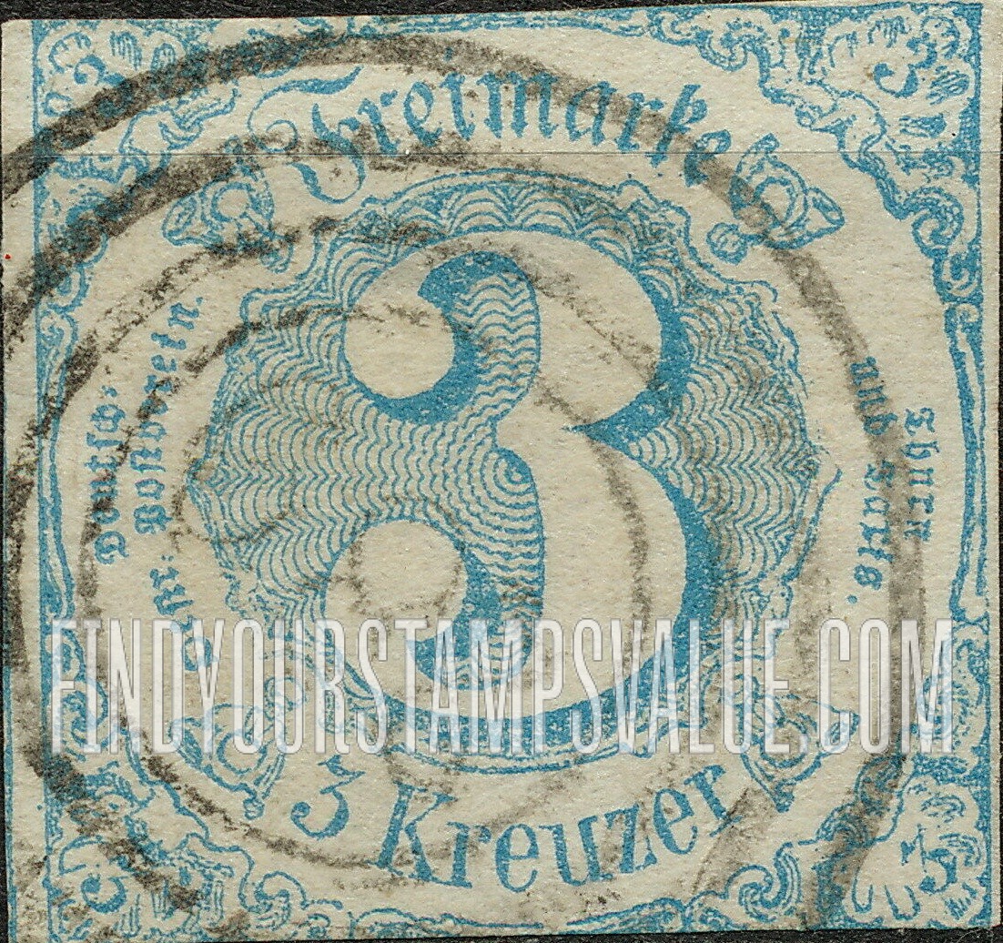 FindYourStampsValue: Numeral in circle