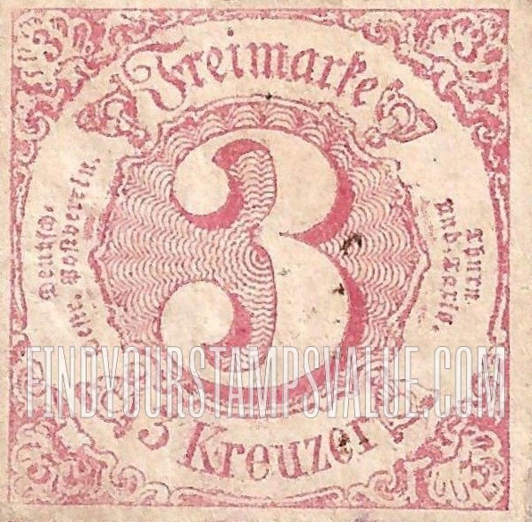 FindYourStampsValue: Numeral in circle