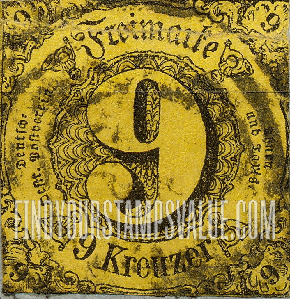 FindYourStampsValue: Numeral in circle
