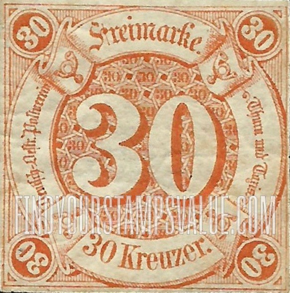 FindYourStampsValue: Numeral in circle