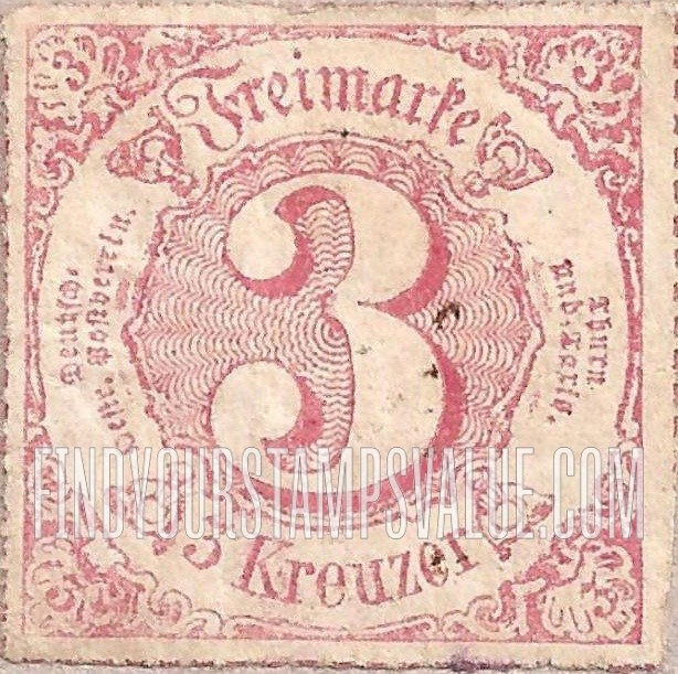 FindYourStampsValue: Numeral in circle
