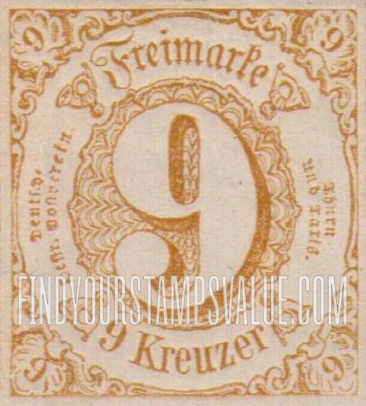 FindYourStampsValue: Numeral in circle