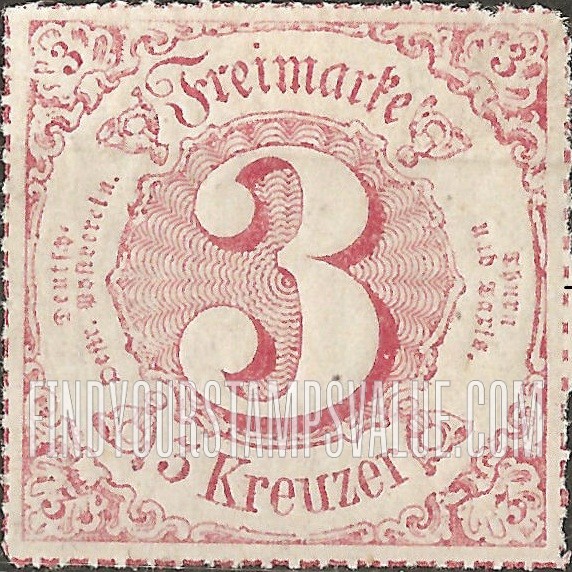 FindYourStampsValue: Numeral in circle