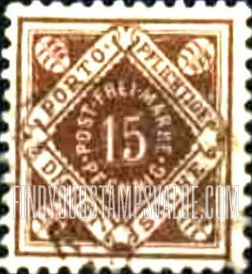 FindYourStampsValue: WURTTEMBERG OFFICIAL - Numeral Value