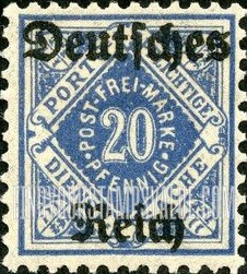 FindYourStampsValue: WURTTEMBERG OFFICIAL - Numeral Value: Official Stamps of 1906-19 Overprinted