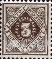 FindYourStampsValue: WURTTEMBERG OFFICIAL - Numeral Value