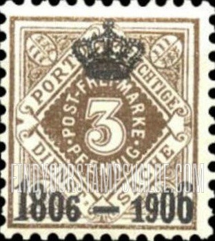 FindYourStampsValue: WURTTEMBERG OFFICIAL - Numeral Value: Stamps of Previous Issues Overprinted in Black