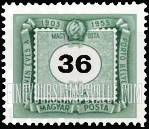 FindYourStampsValue: POSTAGE DUE STAMPS - Numeral value
