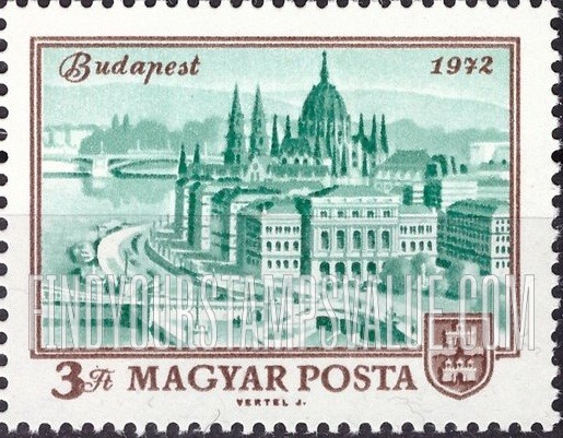 FindYourStampsValue: Budapest, 1972