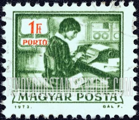 FindYourStampsValue: POSTAGE DUE STAMPS - Keypunch operator