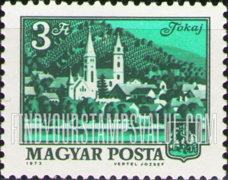 FindYourStampsValue: Church and City Hall, Vac