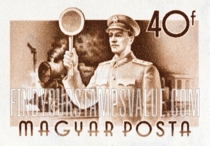 FindYourStampsValue: Railwayman & train