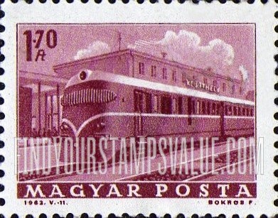 FindYourStampsValue: Diesel locomotive