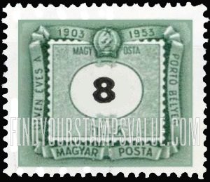 FindYourStampsValue: POSTAGE DUE STAMPS - Numeral value