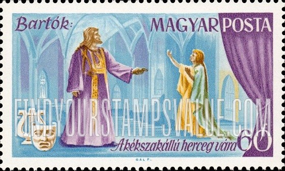 FindYourStampsValue: Opera Scenes: Prince Bluebeard’s Castle, by Bela Bartok