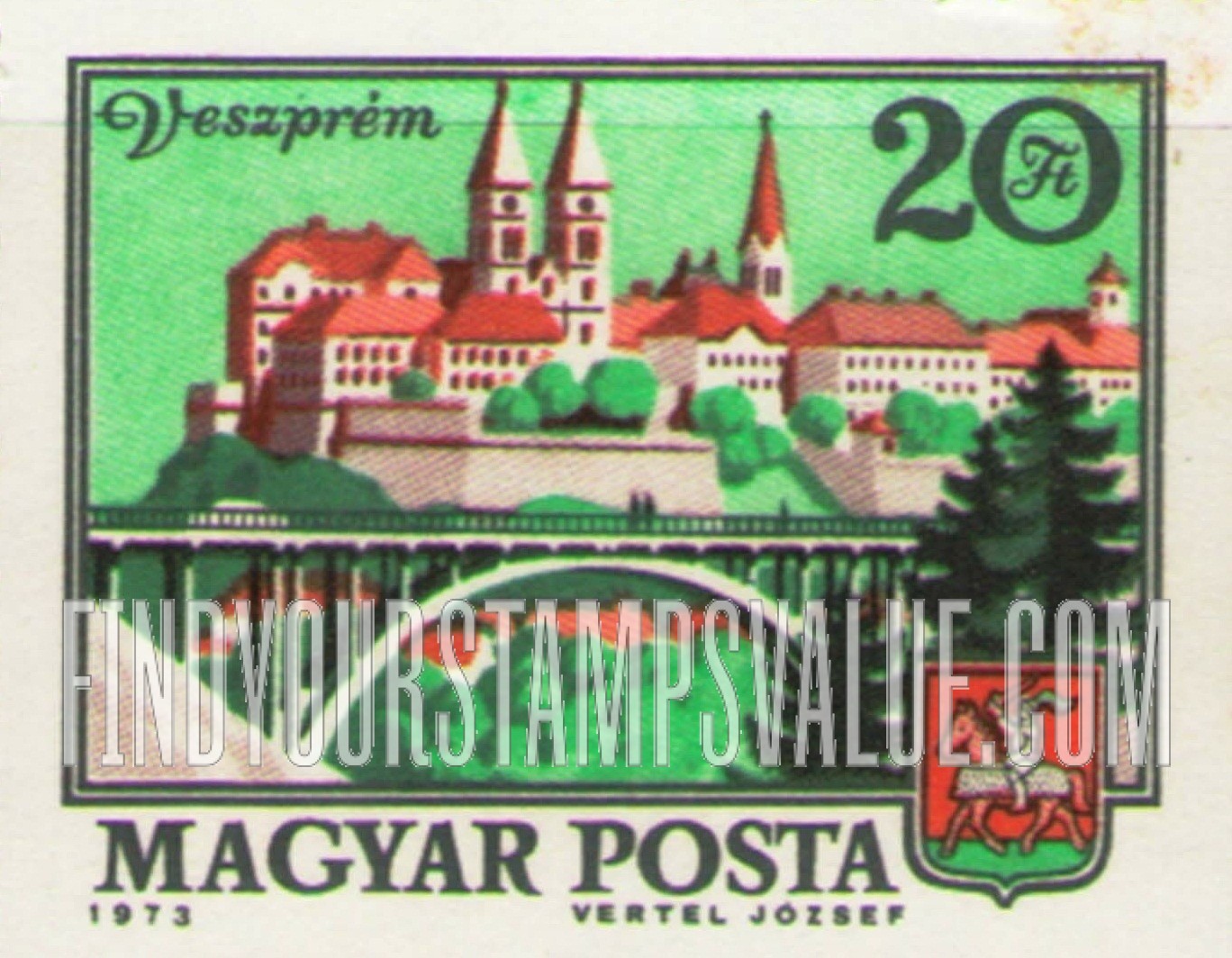 FindYourStampsValue: Veszprem