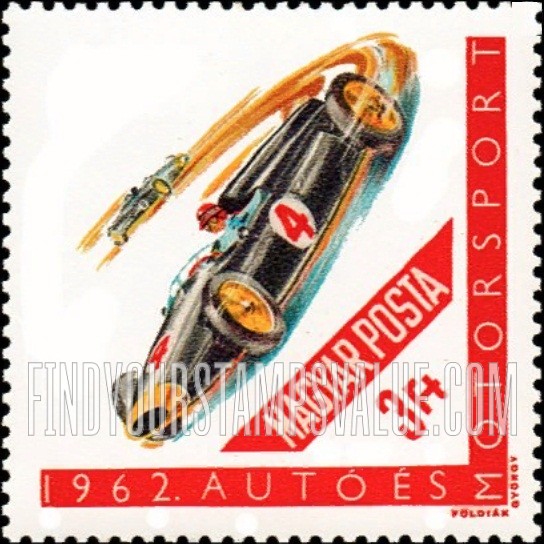 FindYourStampsValue: Racing car
