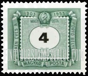 FindYourStampsValue: POSTAGE DUE STAMPS - Numeral value