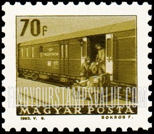 FindYourStampsValue: Railroad mail car