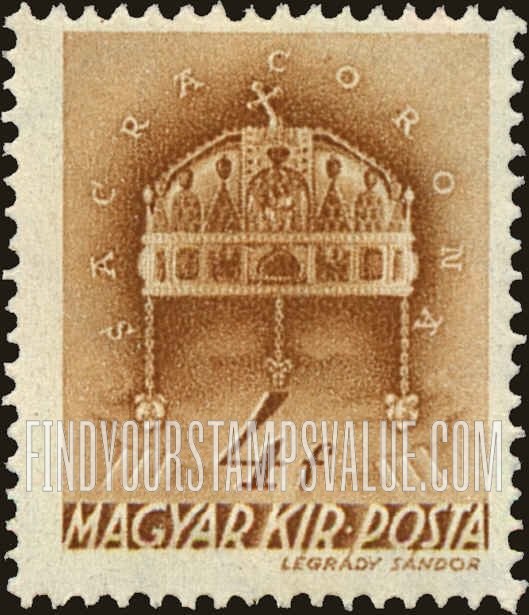 FindYourStampsValue: Crown of Saint Stephen