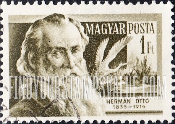 FindYourStampsValue: Scientists: Otto Herman