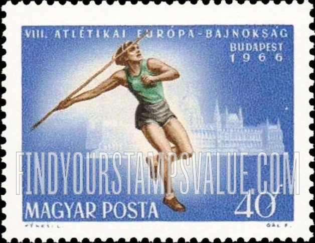 FindYourStampsValue: Javelin (women’s) & Parliament