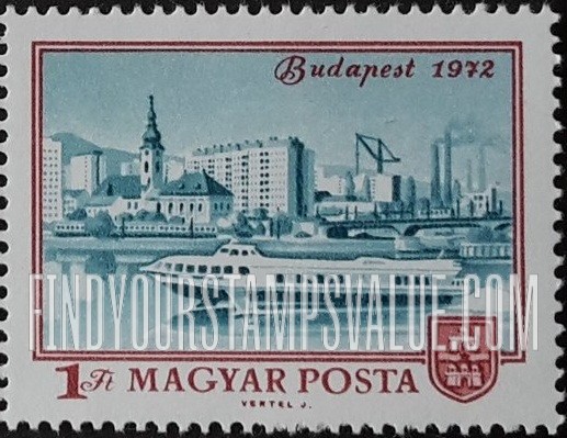 FindYourStampsValue: Budapest, 1972