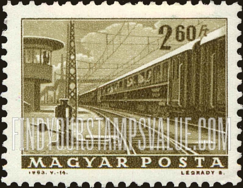 FindYourStampsValue: Passenger train