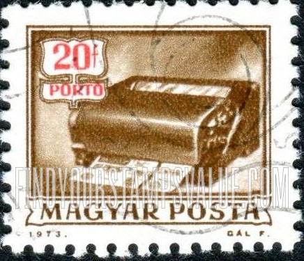 FindYourStampsValue: POSTAGE DUE STAMPS - Money order canceling machine