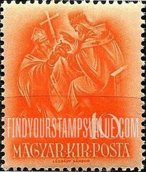 FindYourStampsValue: Pope Sylvester II, Archbishop Astrik
