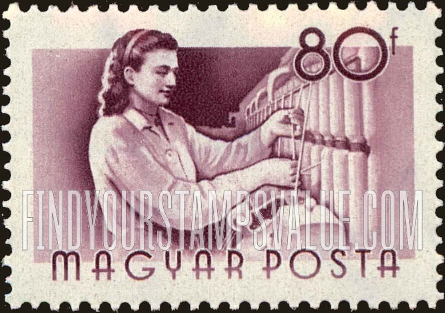 FindYourStampsValue: Textile worker