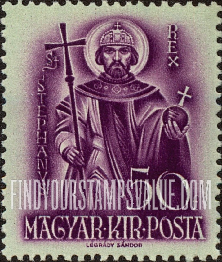 FindYourStampsValue: Portrait of St. Stephen