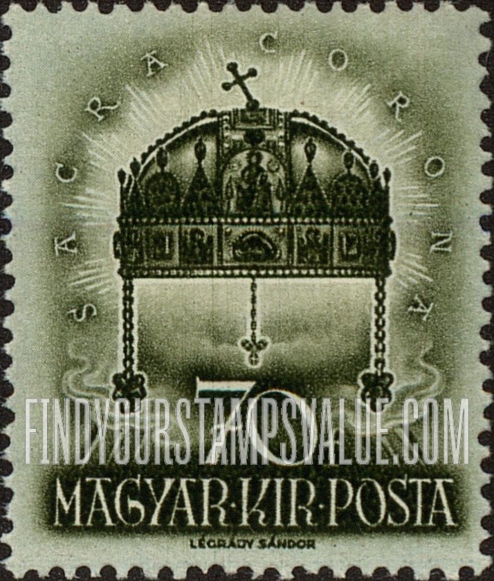 FindYourStampsValue: Crown of St. Stephen