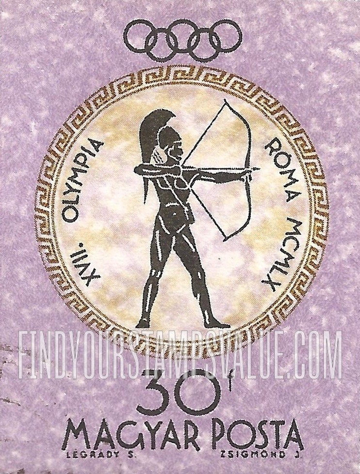 FindYourStampsValue: Sports: Archer