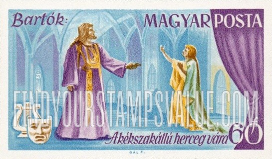 FindYourStampsValue: Opera Scenes: Prince Bluebeard’s Castle, by Bela Bartok
