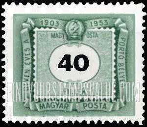FindYourStampsValue: POSTAGE DUE STAMPS - Numeral value
