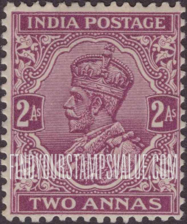 FindYourStampsValue: Empire: King George V - साम्राज्य: राजा जॉर्ज पंचम