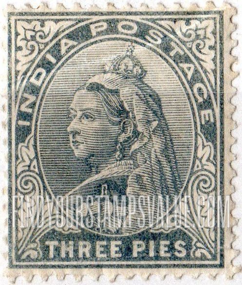 FindYourStampsValue: Empire: Queen Victoria - साम्राज्य: महारानी विक्टोरिया