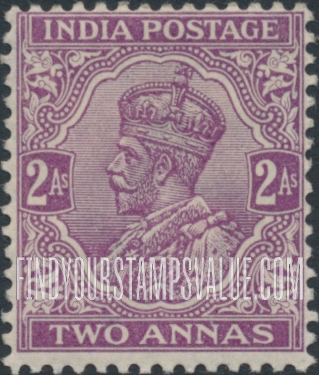 FindYourStampsValue: Empire: King George V - साम्राज्य: राजा जॉर्ज पंचम