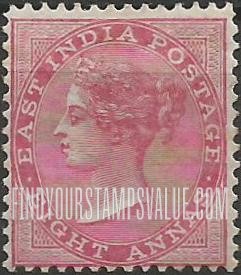 FindYourStampsValue: Crown Colony: Queen Victoria, Diadem: Rows of pearls and diamonds - क्राउन कालोनी: महारानी विक्टोरिया, मोतियों और हीरों वाला मुकुट