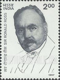 FindYourStampsValue: Republic of India: Sir Ronald Ross - भारत गणराज्य: सर रोनाल्ड रॉस