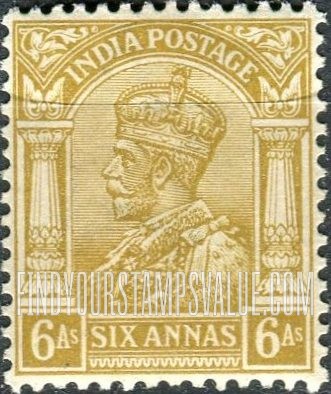 FindYourStampsValue: Empire: King George V - साम्राज्य: राजा जॉर्ज पंचम