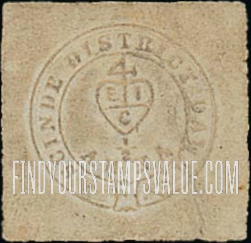 FindYourStampsValue: Scinde District Post - सिंध डाक
