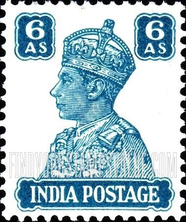 FindYourStampsValue: Empire: King George VI - साम्राज्य: राजा जॉर्ज षष्ठम्